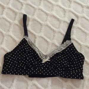 Gilligan & O’Malley Nursing Bra🖤 Black & Cream💋
